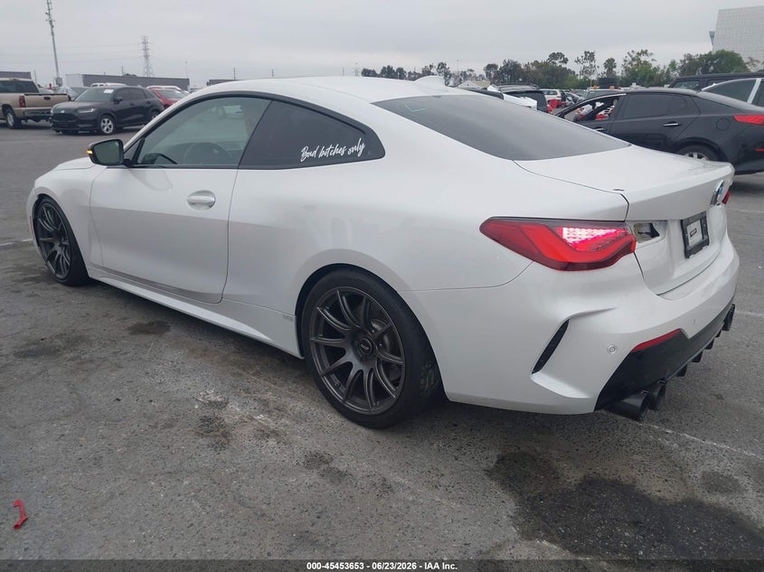 2022 BMW 4er VIN WBA83AP00NCH78245 IAAI salvage auction — FRONT END, Salvage Title, sold $14,800 on 2026-07-30 (photo 3)