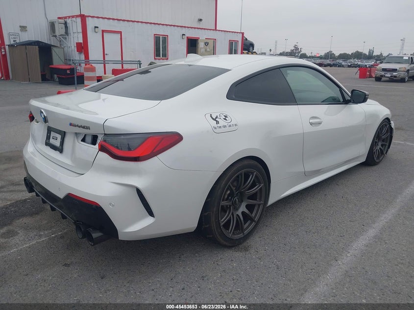 2022 BMW 4er VIN WBA83AP00NCH78245 IAAI salvage auction — FRONT END, Salvage Title, sold $14,800 on 2026-07-30 (photo 4)
