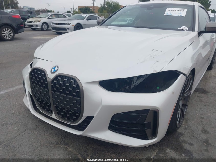 2022 BMW 4er VIN WBA83AP00NCH78245 IAAI salvage auction — FRONT END, Salvage Title, sold $14,800 on 2026-07-30 (photo 6)