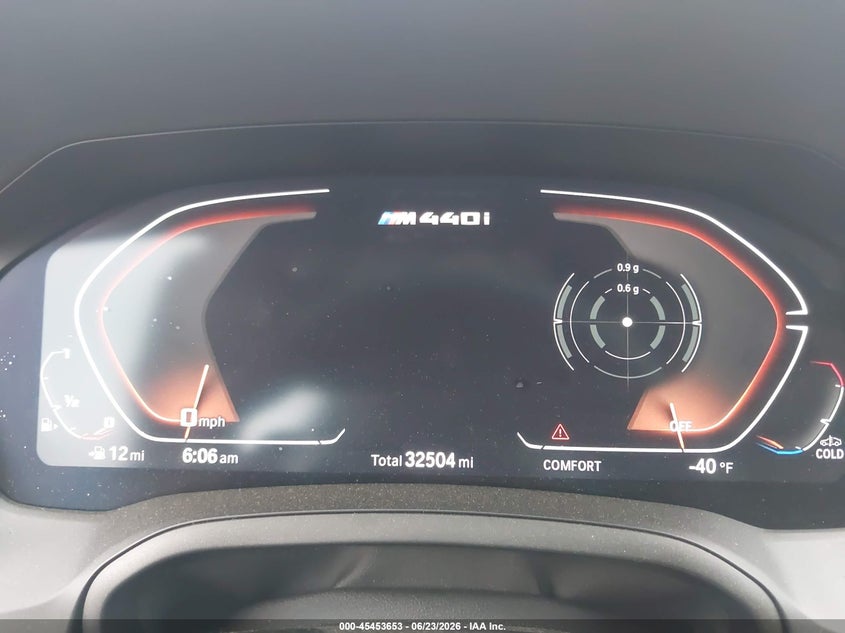 2022 BMW 4er VIN WBA83AP00NCH78245 IAAI salvage auction — FRONT END, Salvage Title, sold $14,800 on 2026-07-30 (photo 7)
