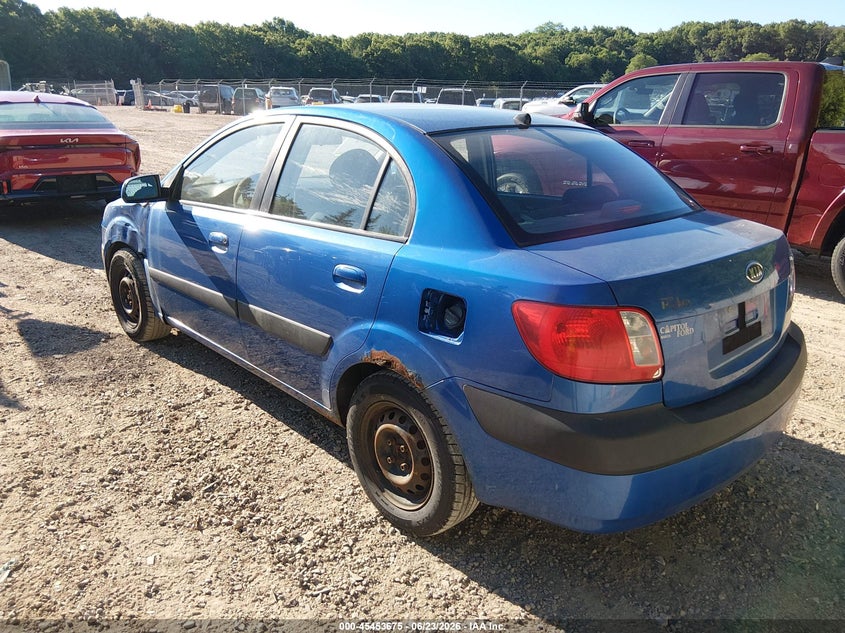 2007 Kia Rio VIN KNADE123876279346 IAAI salvage auction — FRONT END, Clear (Wisconsin), sold $250 on 2026-07-08 (photo 3)