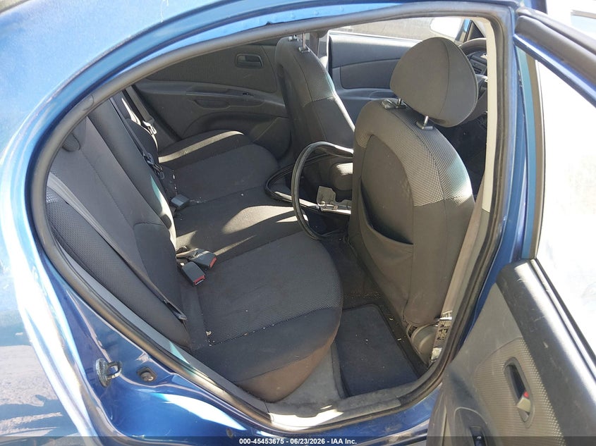 2007 Kia Rio VIN KNADE123876279346 IAAI salvage auction — FRONT END, Clear (Wisconsin), sold $250 on 2026-07-08 (photo 8)