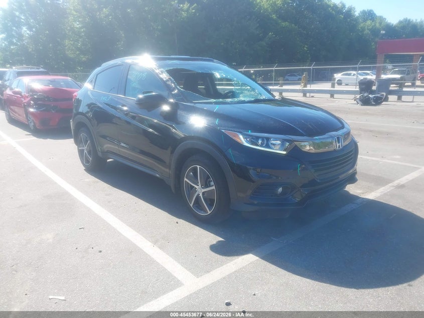 2022 Honda Hr-v VIN 3CZRU6H55NM738129 IAAI salvage auction — ROOF, Salvage (North Carolina), sold $7,300 on 2026-07-30 (photo 1)
