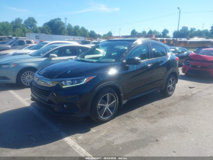 2022 Honda Hr-v VIN 3CZRU6H55NM738129 IAAI salvage auction — ROOF, Salvage (North Carolina), sold $7,300 on 2026-07-30 (photo 2)