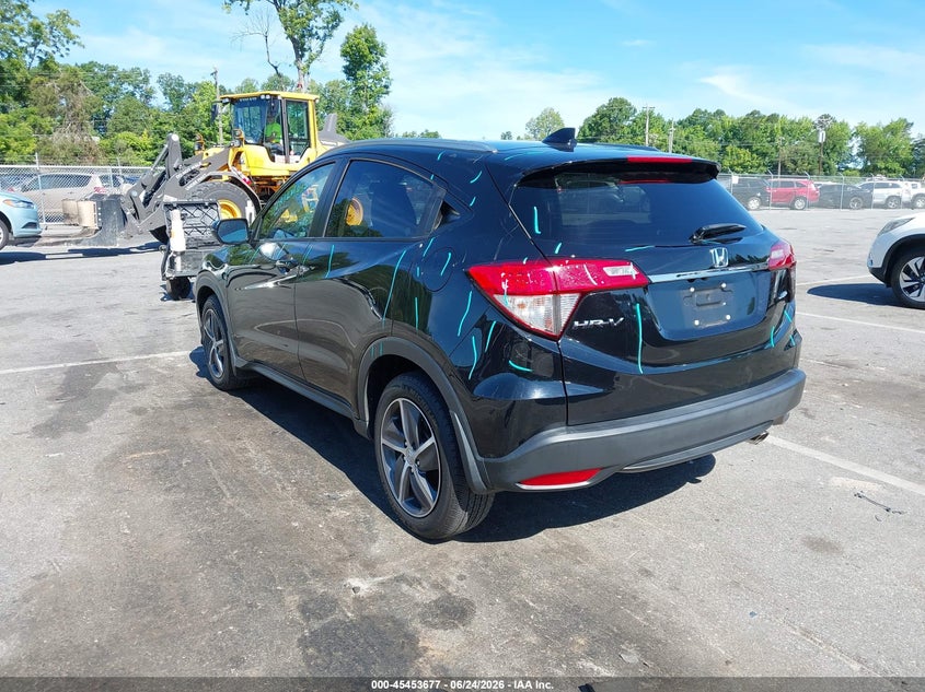 2022 Honda Hr-v VIN 3CZRU6H55NM738129 IAAI salvage auction — ROOF, Salvage (North Carolina), sold $7,300 on 2026-07-30 (photo 3)
