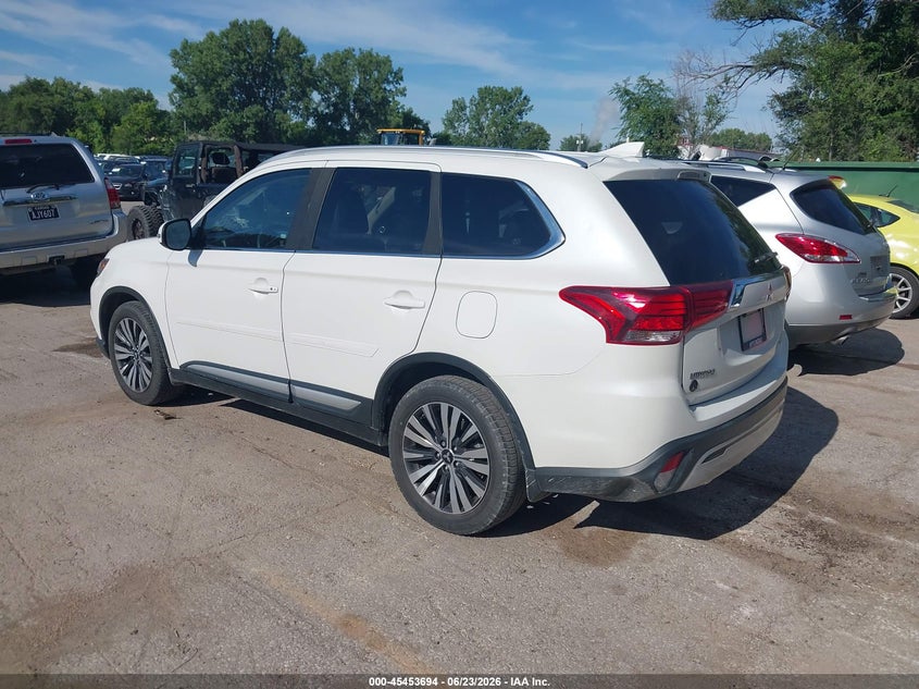2019 Mitsubishi Outlander VIN JA4AZ3A36KZ012330 IAAI salvage auction — HAIL, Salvage Title, sold $5,250 on 2026-09-02 (photo 3)