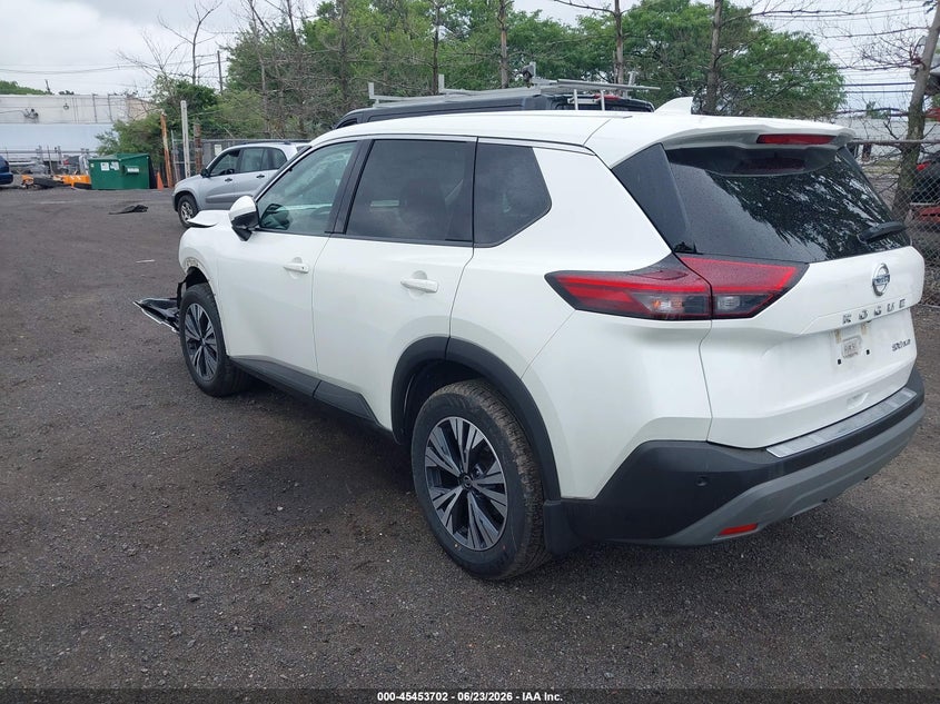 2021 Nissan Rogue VIN 5N1AT3BB3MC755607 IAAI salvage auction — FRONT END, Salvage Title, sold $3,750 on 2026-07-29 (photo 3)