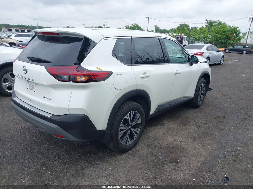 2021 Nissan Rogue VIN 5N1AT3BB3MC755607 IAAI salvage auction — FRONT END, Salvage Title, sold $3,750 on 2026-07-29 (photo 4)