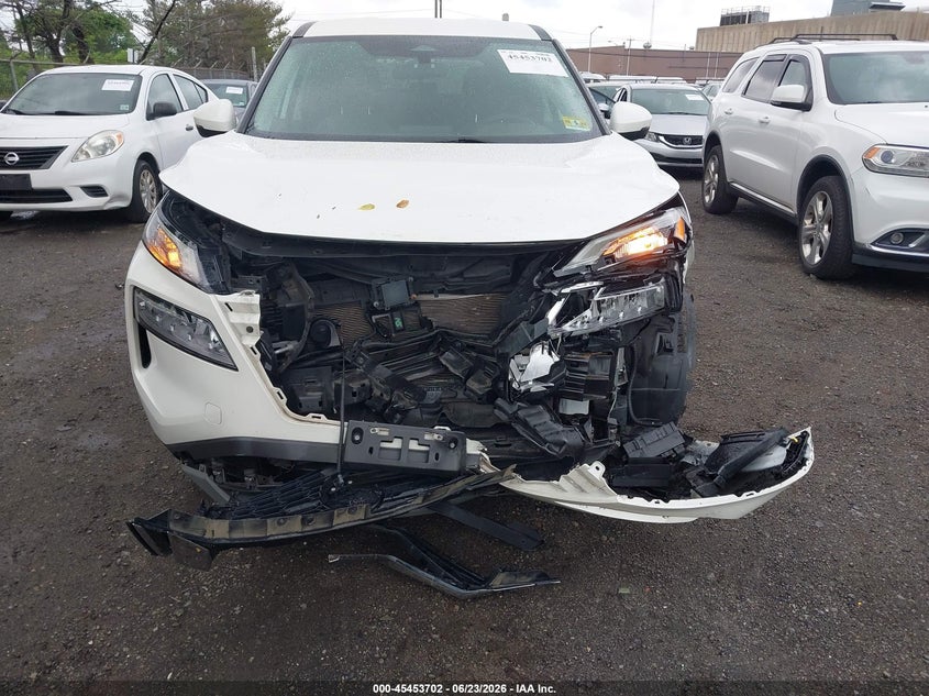 2021 Nissan Rogue VIN 5N1AT3BB3MC755607 IAAI salvage auction — FRONT END, Salvage Title, sold $3,750 on 2026-07-29 (photo 6)