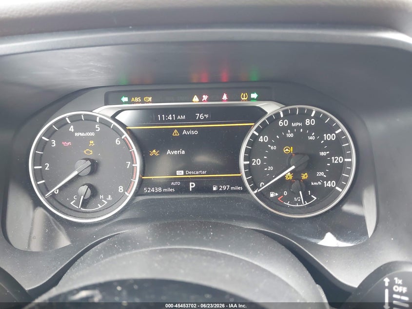 2021 Nissan Rogue VIN 5N1AT3BB3MC755607 IAAI salvage auction — FRONT END, Salvage Title, sold $3,750 on 2026-07-29 (photo 7)