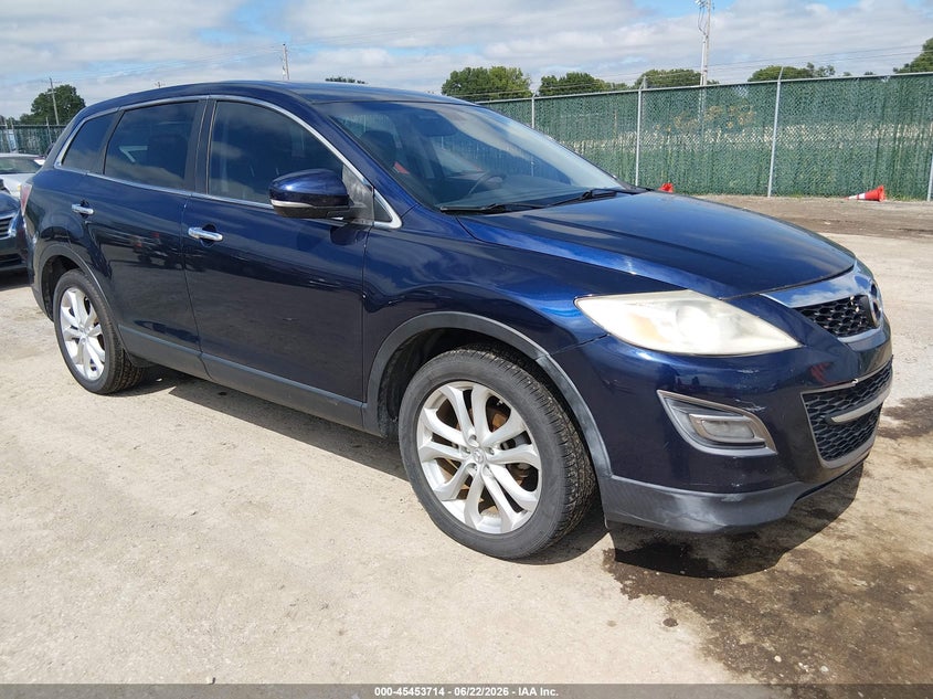 2012 Mazda Cx-9 VIN JM3TB3DV3C0350474 IAAI salvage auction — LEFT FRONT, Salvage (Kansas), sold $1,000 on 2026-07-31 (photo 1)