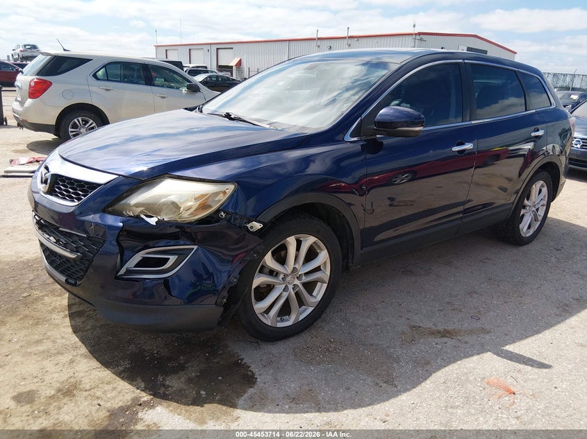 2012 Mazda Cx-9 VIN JM3TB3DV3C0350474 IAAI salvage auction — LEFT FRONT, Salvage (Kansas), sold $1,000 on 2026-07-31 (photo 2)