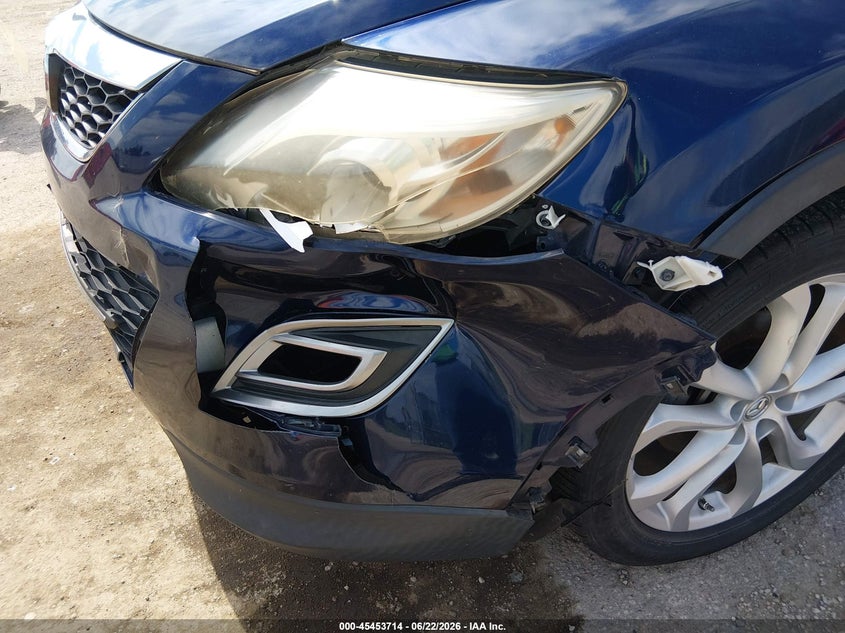 2012 Mazda Cx-9 VIN JM3TB3DV3C0350474 IAAI salvage auction — LEFT FRONT, Salvage (Kansas), sold $1,000 on 2026-07-31 (photo 6)