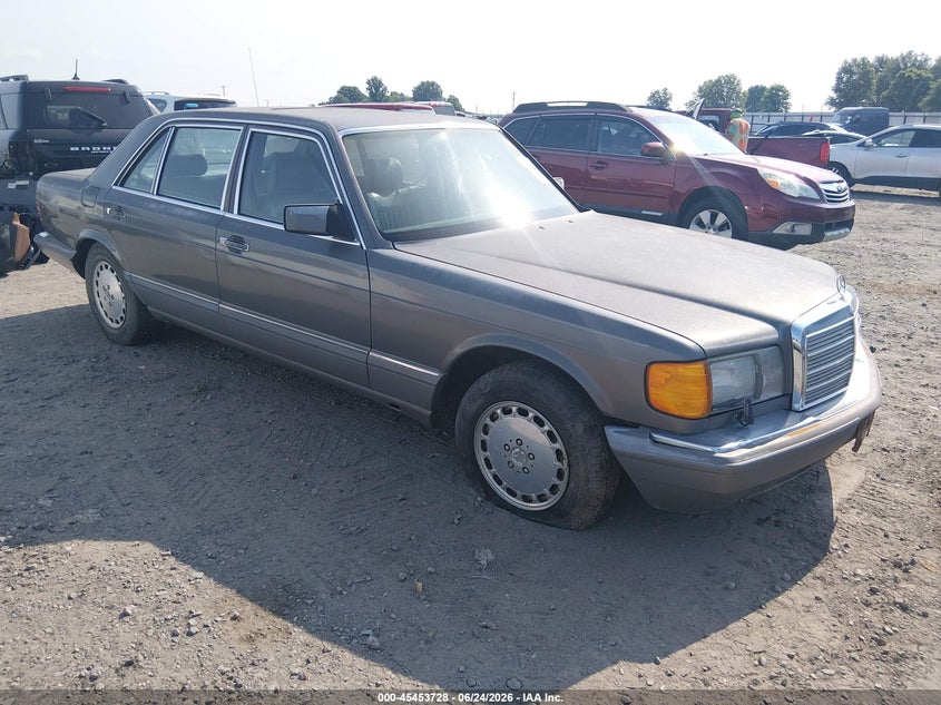 1986 Mercedes-benz VIN WDBCA35D5GA275616 IAAI salvage auction — NORMAL WEAR, Clear (Arkansas), sold $375 on 2026-07-29 (photo 1)