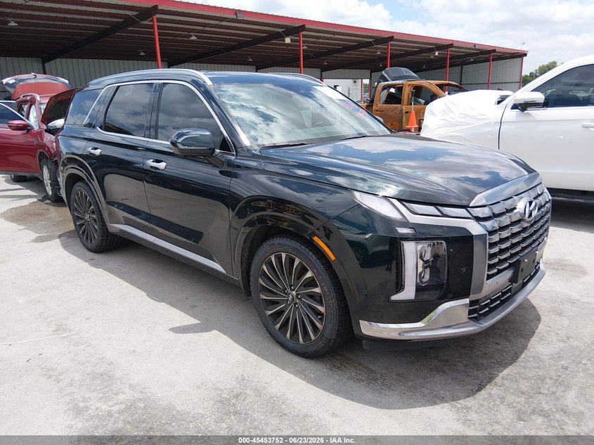 2024 Hyundai Palisade VIN KM8R7DGE6RU648634 — IAAI salvage auction photo