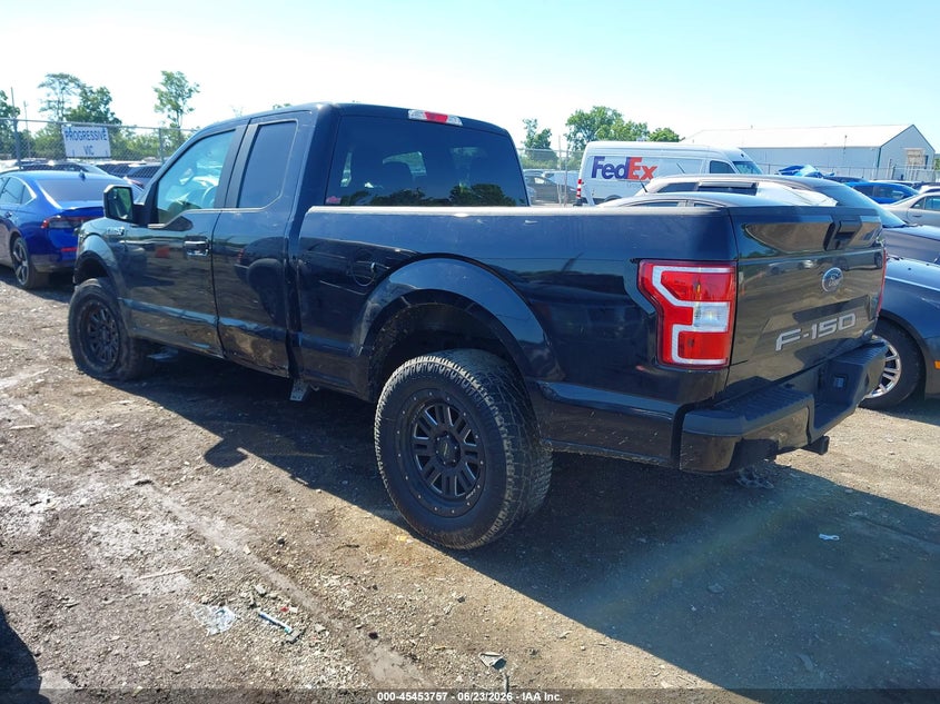 2019 Ford F-150 VIN 1FTEX1EP8KFA11289 IAAI salvage auction — FRONT & REAR, Salvage (Ohio), sold $3,650 on 2026-07-20 (photo 3)