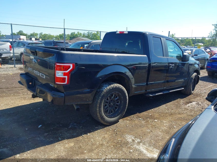 2019 Ford F-150 VIN 1FTEX1EP8KFA11289 IAAI salvage auction — FRONT & REAR, Salvage (Ohio), sold $3,650 on 2026-07-20 (photo 4)