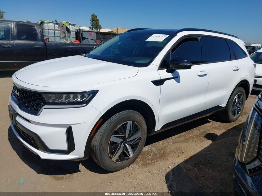 2023 Kia Sorento VIN 5XYRL4LC9PG248053 IAAI salvage auction — UNKNOWN, Salvage (California), sold $11,750 on 2026-07-06 (photo 2)