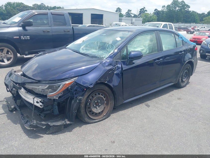 2023 Toyota Corolla VIN JTDB4MEE0PJ003865 IAAI salvage auction — FRONT & REAR, Salvage Title, sold $2,825 on 2026-07-15 (photo 2)