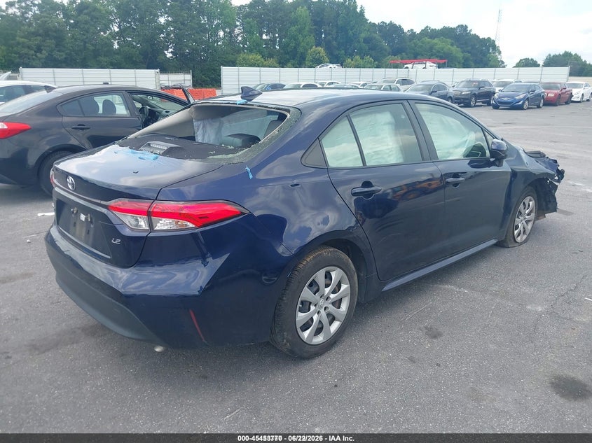 2023 Toyota Corolla VIN JTDB4MEE0PJ003865 IAAI salvage auction — FRONT & REAR, Salvage Title, sold $2,825 on 2026-07-15 (photo 4)