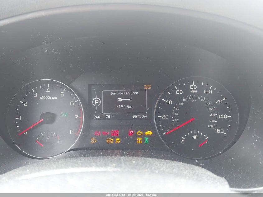 2019 Kia Sportage VIN KNDPRCA61K7597887 IAAI salvage auction — LEFT FRONT, Salvage (Kansas), sold $2,800 on 2026-07-29 (photo 7)