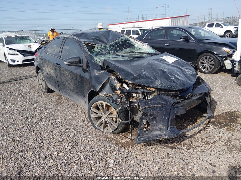 2017 Toyota Corolla VIN 5YFBURHE9HP719380 IAAI salvage auction — ROLLOVER, Salvage (Louisiana), sold $500 on 2026-07-22 (photo 1)