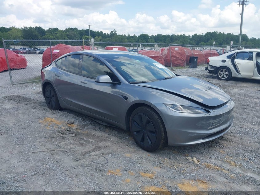 2025 Tesla Model 3 VIN 5YJ3E1EA4SF021119 — IAAI salvage auction photo