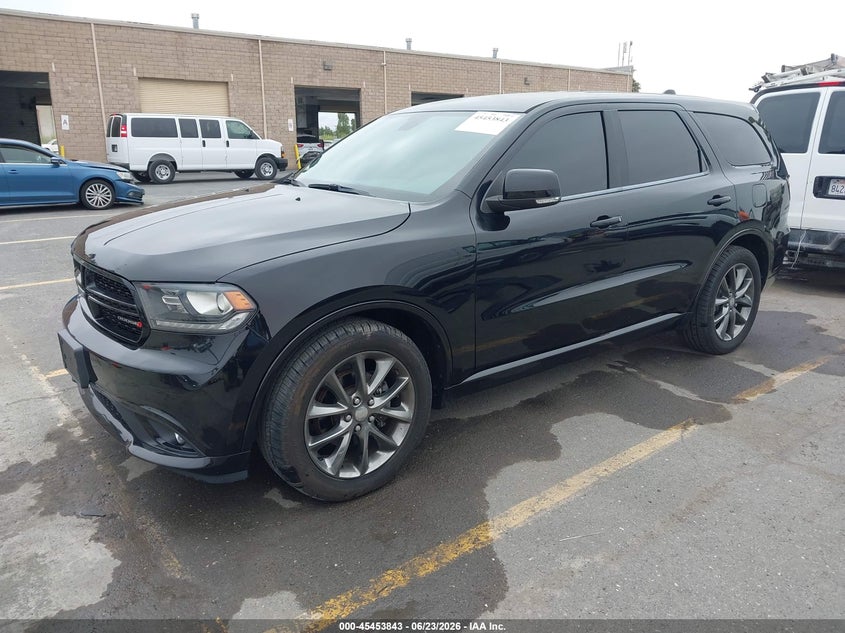 2017 Dodge Durango VIN 1C4RDHDG3HC669665 IAAI salvage auction — RIGHT FRONT, Salvage Title, sold $6,200 on 2026-07-29 (photo 2)