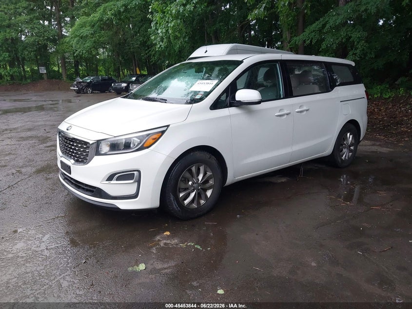 2020 Kia SEDONA VIN KNDMA5C1XL6608027 IAAI salvage auction — NORMAL WEAR, Clear (New York), sold $2,075 on 2026-07-28 (photo 2)