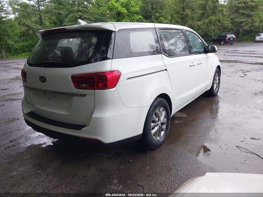 2020 Kia SEDONA VIN KNDMA5C1XL6608027 IAAI salvage auction — NORMAL WEAR, Clear (New York), sold $2,075 on 2026-07-28 (photo 4)