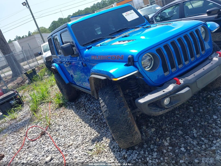 2021 Jeep Wrangler / VIN 1C4JJXFG8MW790391 — IAAI salvage auction photo