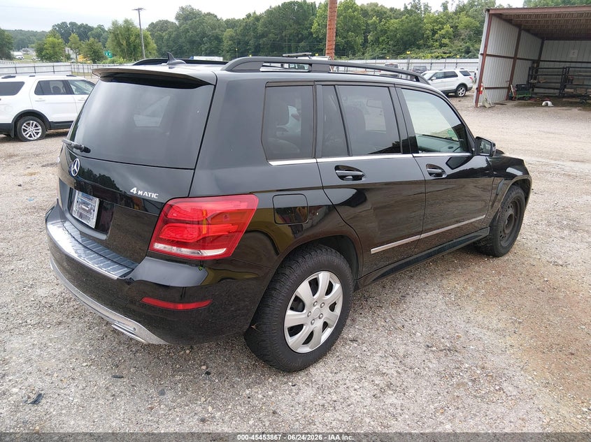 2015 Mercedes-benz Glk-klasse VIN WDCGG8JBXFG381729 IAAI salvage auction — WATER/FLOOD, Salvage Title, sold $1,650 on 2026-07-27 (photo 4)