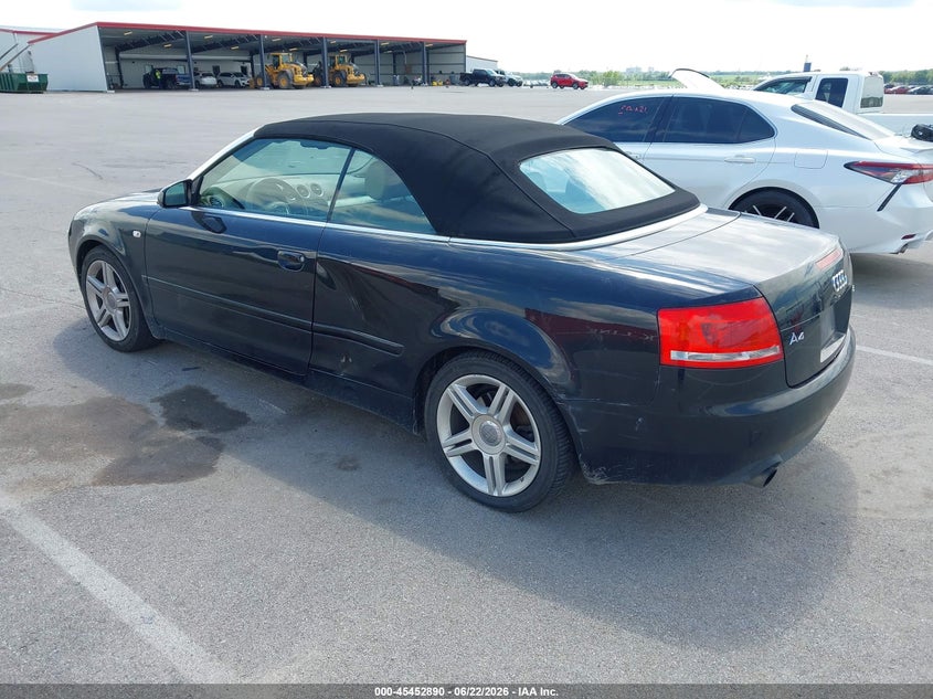 2008 Audi A4 VIN WAUDF48H08K005195 IAAI salvage auction — LEFT & RIGHT, Certificate Of Title (Nebraska), sold $500 on 2026-07-16 (photo 3)
