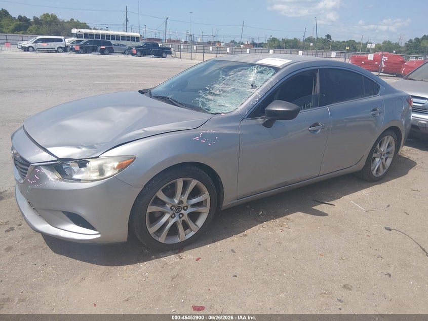 2015 Mazda 6 VIN JM1GJ1V53F1218233 IAAI salvage auction — FRONT END, Salvage Title, sold $1,475 on 2026-08-24 (photo 2)