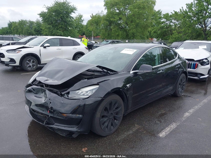2019 Tesla Model 3 VIN 5YJ3E1EB3KF418037 IAAI salvage auction — FRONT END, Salvage Title, sold $4,550 on 2026-08-19 (photo 2)