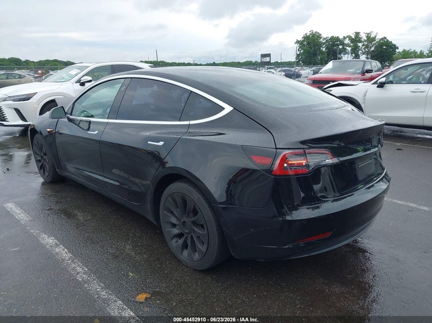2019 Tesla Model 3 VIN 5YJ3E1EB3KF418037 IAAI salvage auction — FRONT END, Salvage Title, sold $4,550 on 2026-08-19 (photo 3)