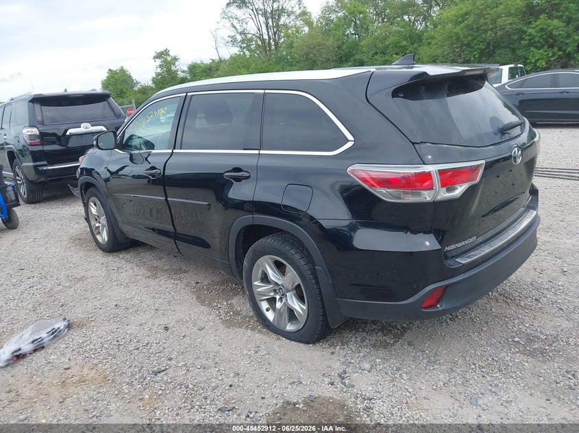 2016 Toyota Highlander VIN 5TDDKRFH3GS333992 IAAI salvage auction — FRONT END, Salvage (Ohio), sold $7,900 on 2026-07-08 (photo 3)