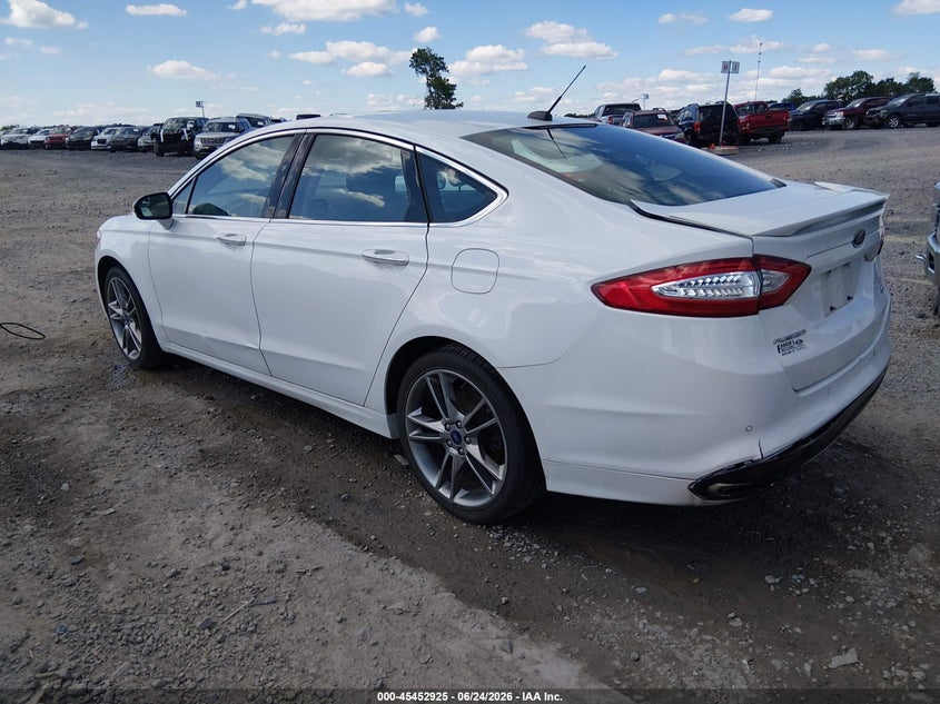 2016 Ford Fusion VIN 3FA6P0K9XGR256924 IAAI salvage auction — REAR END, Salvage Title, sold $2,600 on 2026-07-22 (photo 3)