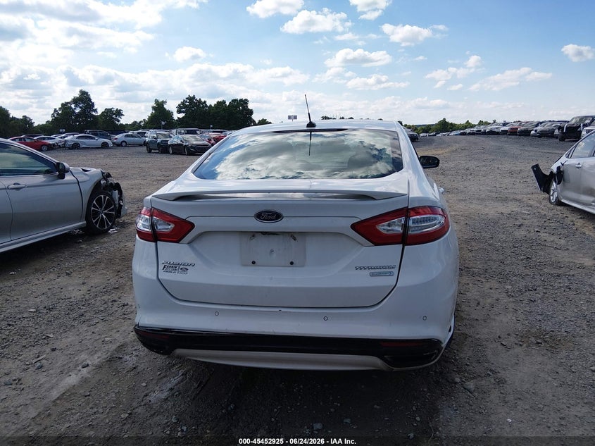 2016 Ford Fusion VIN 3FA6P0K9XGR256924 IAAI salvage auction — REAR END, Salvage Title, sold $2,600 on 2026-07-22 (photo 6)
