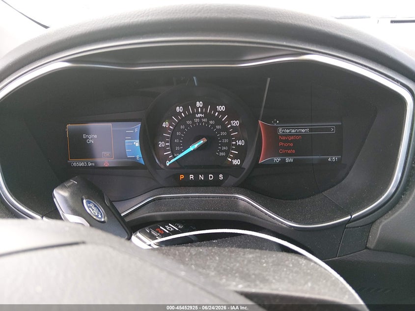 2016 Ford Fusion VIN 3FA6P0K9XGR256924 IAAI salvage auction — REAR END, Salvage Title, sold $2,600 on 2026-07-22 (photo 7)