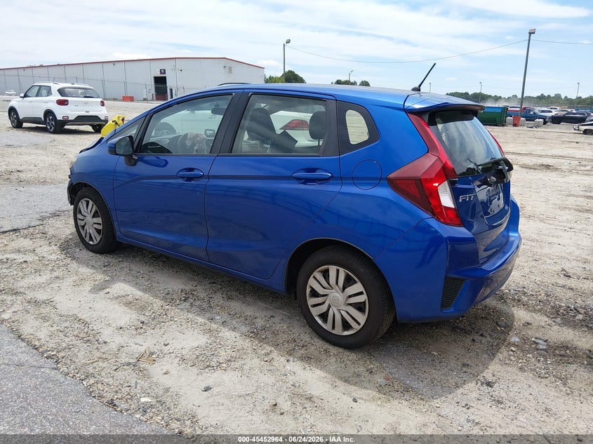 2016 Honda Fit VIN JHMGK5H56GS013256 IAAI salvage auction — NORMAL WEAR, Clear (Georgia), sold $2,175 on 2026-07-09 (photo 3)