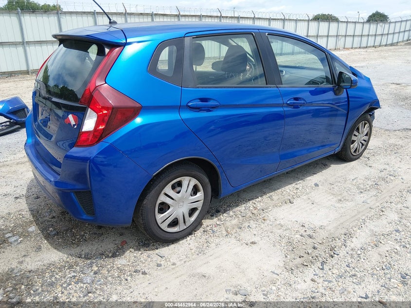 2016 Honda Fit VIN JHMGK5H56GS013256 IAAI salvage auction — NORMAL WEAR, Clear (Georgia), sold $2,175 on 2026-07-09 (photo 4)