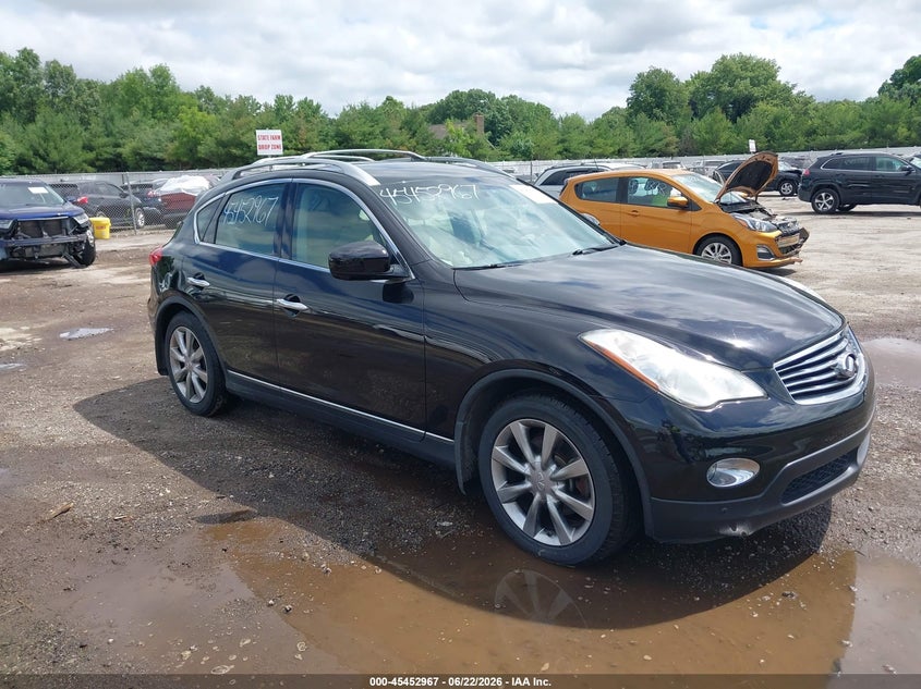 2012 Infiniti VIN JN1AJ0HR0CM453362 IAAI salvage auction — REAR END, Clear (Indiana), sold $1,975 on 2026-07-07 (photo 1)