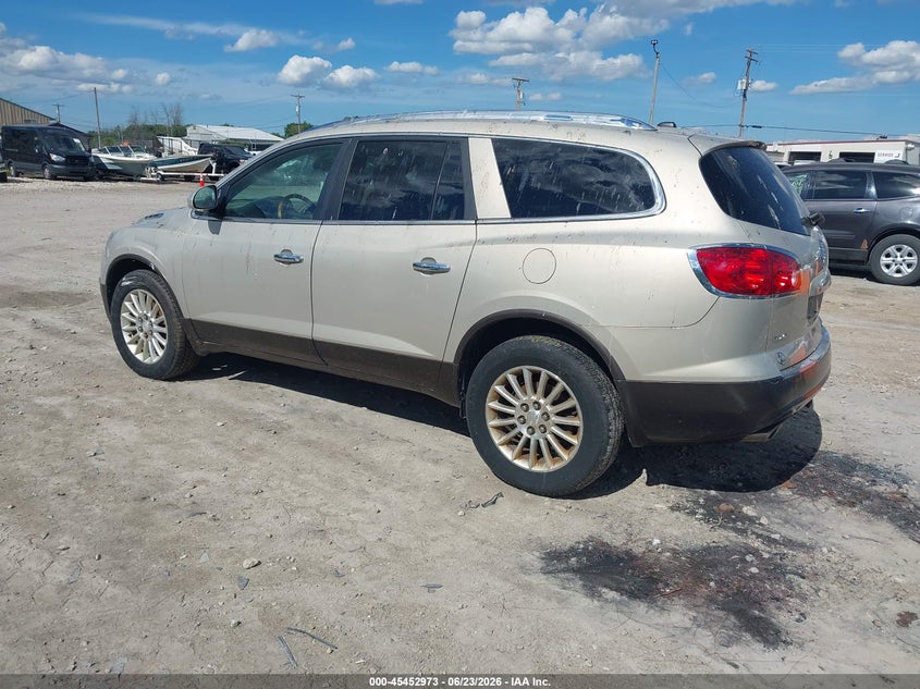 2012 Buick Enclave VIN 5GAKRAED3CJ202962 IAAI salvage auction — NORMAL WEAR, Clear-Endorsement (Wisconsin), sold $500 on 2026-07-09 (photo 3)