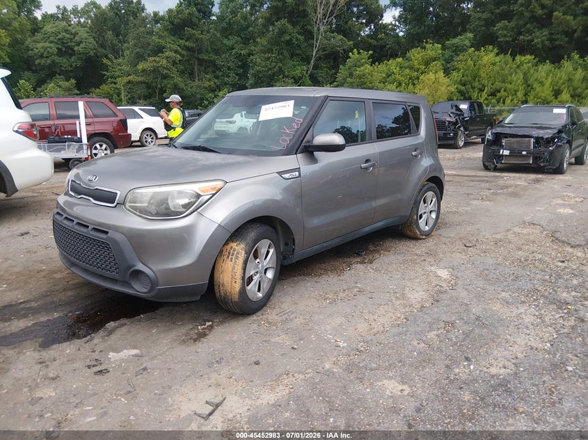 2016 Kia Soul VIN KNDJN2A29G7340511 IAAI salvage auction — REPOSSESSION, Salvage Title, sold $250 on 2026-07-22 (photo 2)