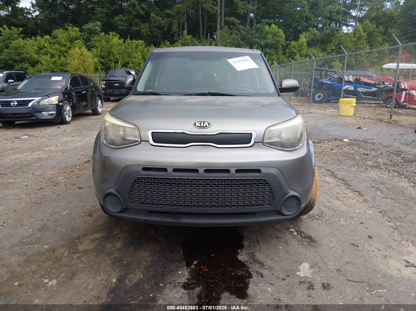 2016 Kia Soul VIN KNDJN2A29G7340511 IAAI salvage auction — REPOSSESSION, Salvage Title, sold $250 on 2026-07-22 (photo 6)