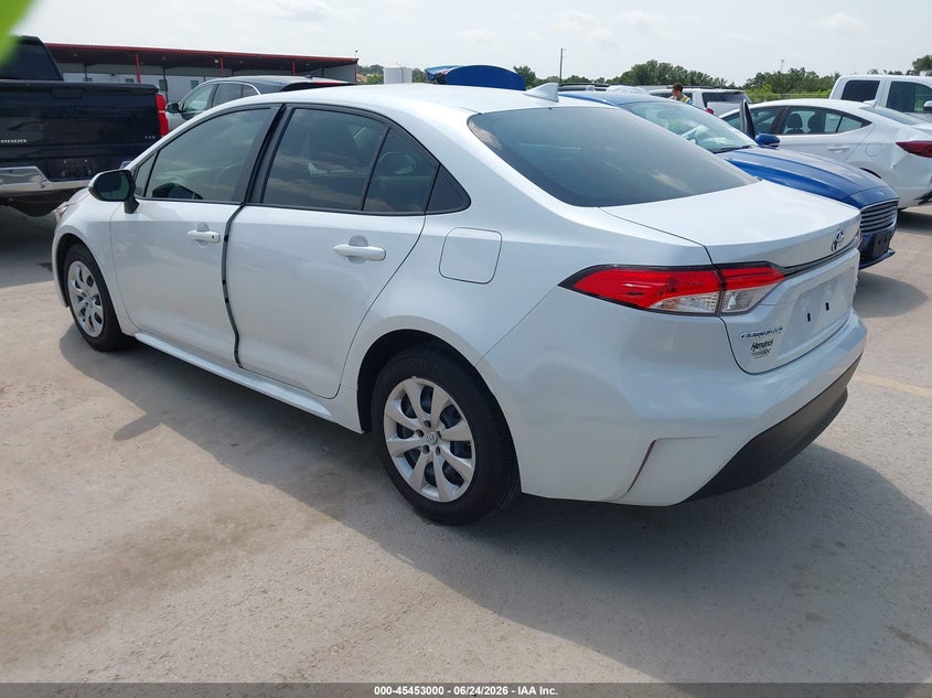 2025 Toyota Corolla VIN JTDBCMFEXSJ045616 IAAI salvage auction — WATER/FLOOD, Salvage (Texas), sold $5,100 on 2026-07-23 (photo 3)