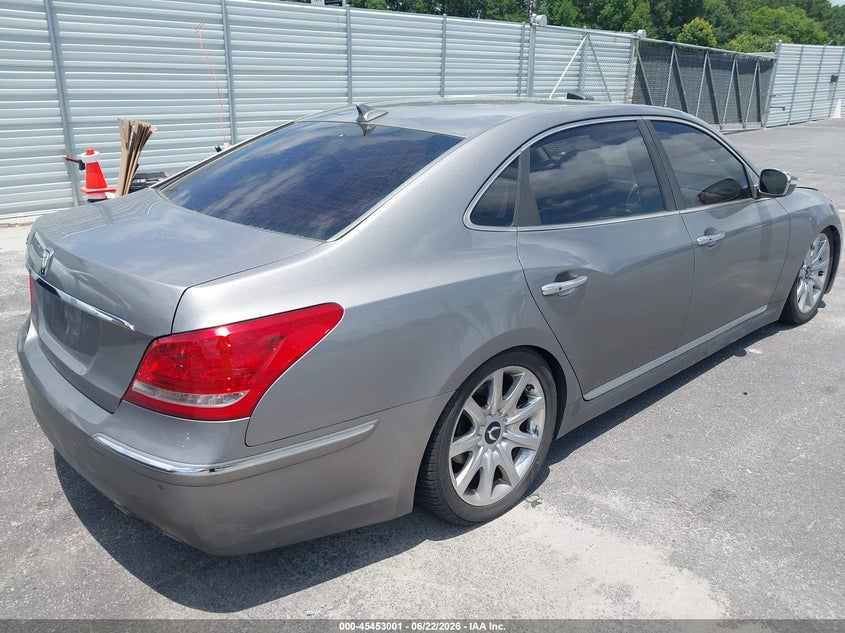 2012 Hyundai Equus VIN KMHGH4JH3CU051570 IAAI salvage auction — NORMAL WEAR, Clear (Georgia), sold $450 on 2026-07-22 (photo 4)
