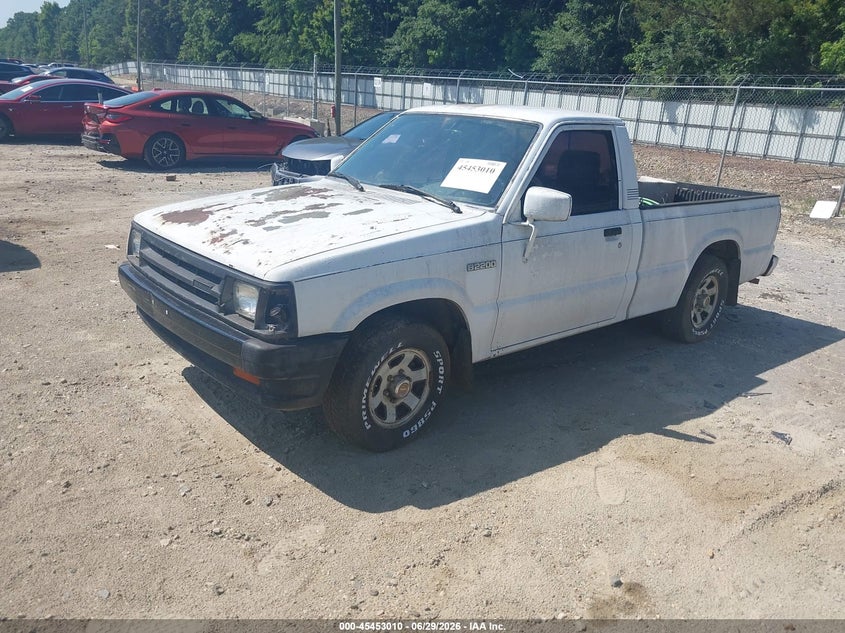 1991 Mazda B2200 VIN JM2UF1137M0132219 IAAI salvage auction — NORMAL WEAR, Clear (Georgia), sold $800 on 2026-07-09 (photo 2)