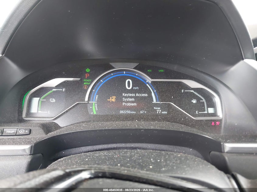 2018 Honda Clarity VIN JHMZC5F18JC020006 IAAI salvage auction — REAR END, Salvage Title, sold $2,850 on 2026-07-29 (photo 7)